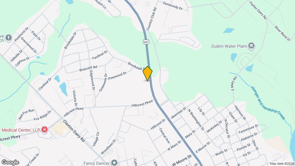 1134 N Jefferson St Map and Location Details