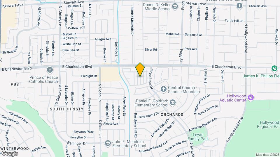 1245 Orchard View St Map and Location Details