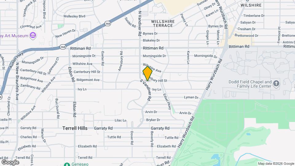 417 S Vandiver Rd Map and Location Details