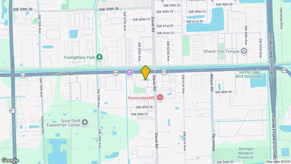 4605 SW 65th Ave Map and Location Details
