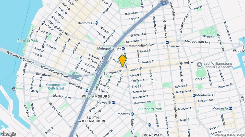 475 Grand St Map and Location Details