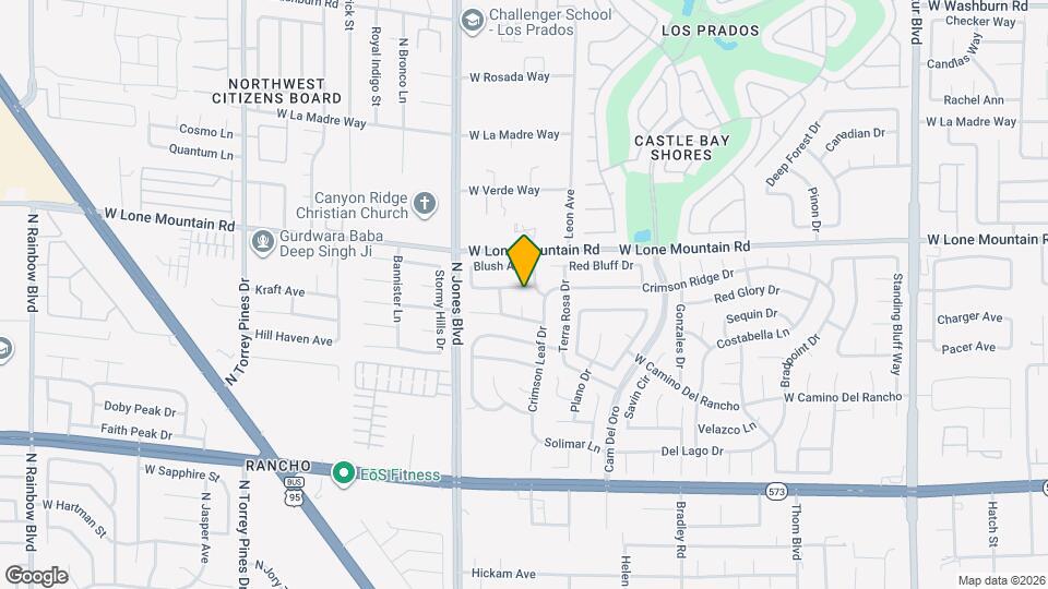 5805 Briar Rose Ln Map and Location Details