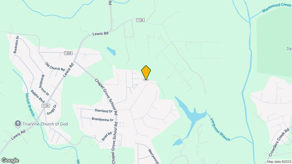 544 Basswood Way Map and Location Details