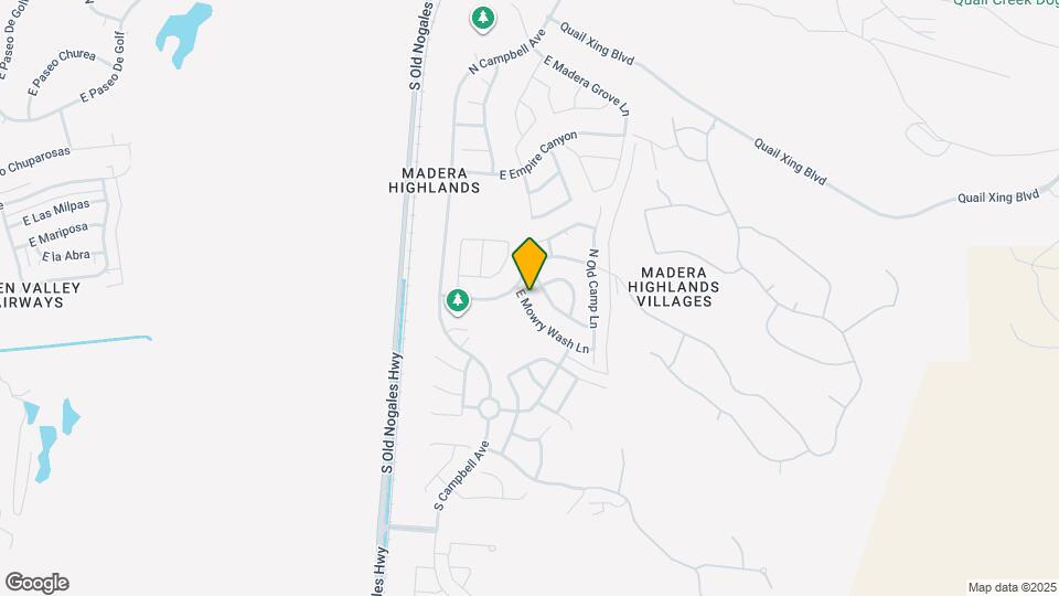 985 E Mowry Wash Ln Map and Location Details