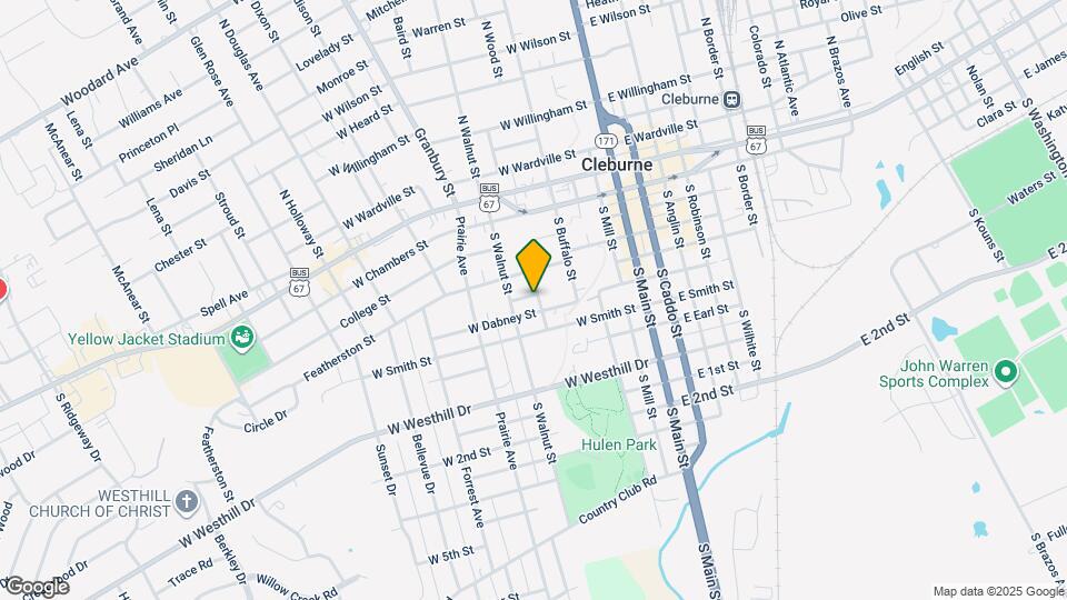 302 S Wood St, Unit 2 Map and Location Details