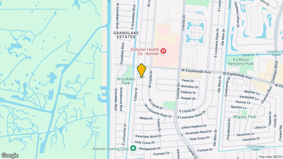 3417 W Louisiana State Dr Map and Location Details
