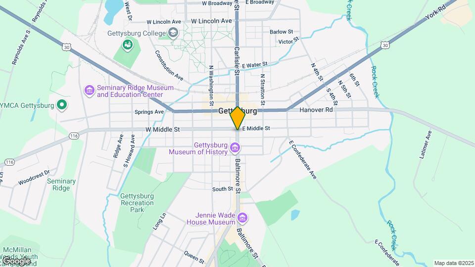 110 Baltimore St Map and Location Details