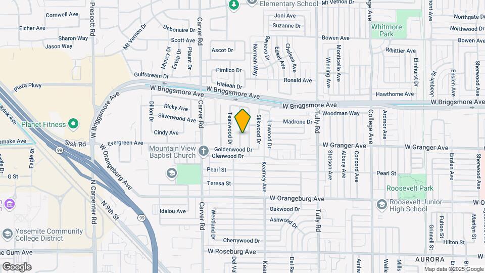 1610 Springwood Dr Map and Location Details