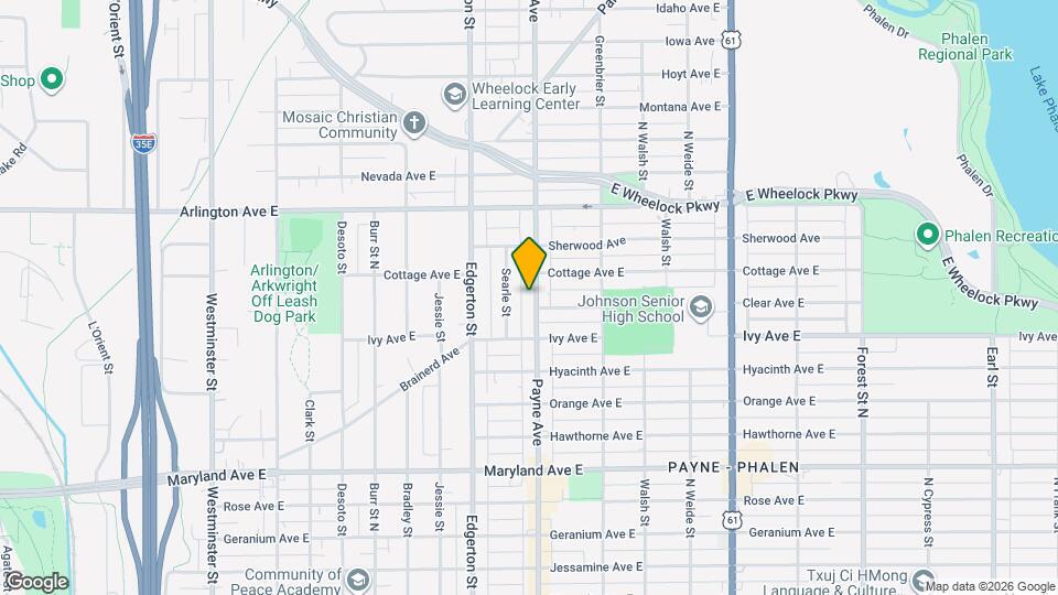 1355 Payne Ave Map and Location Details