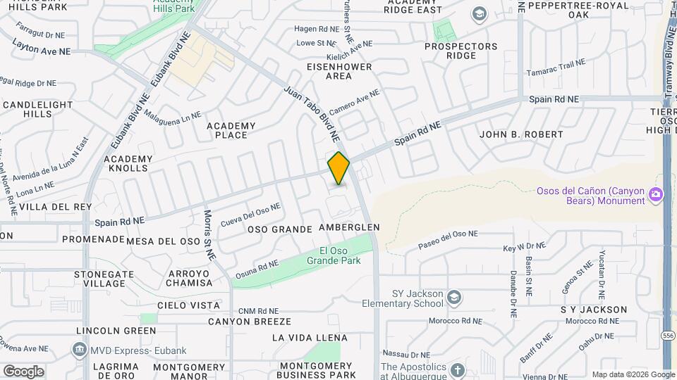 10932 Hanalei Ave NE Map and Location Details