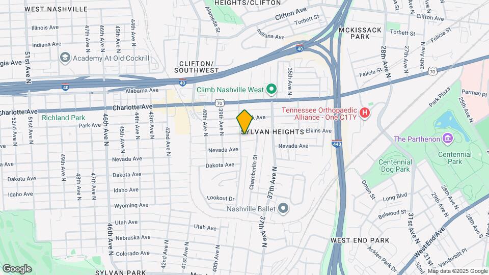 3727 Elkins Alley Map and Location Details