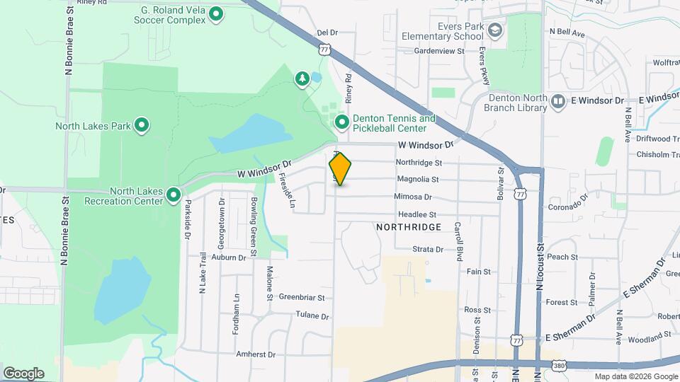 720 Mimosa Dr Map and Location Details