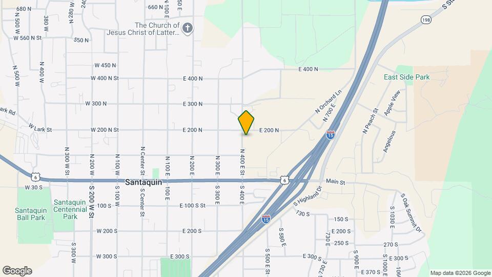 152 400 E st Mapa y Detalles de la Ubicación