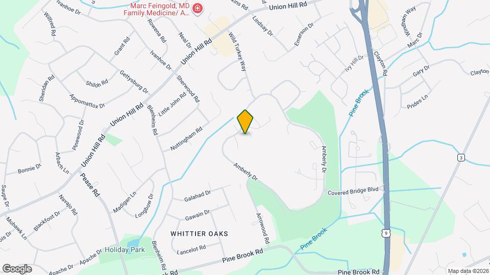 107 Amberly Dr, Unit 107 Amberly Unit B Mapa y Detalles de la Ubicación