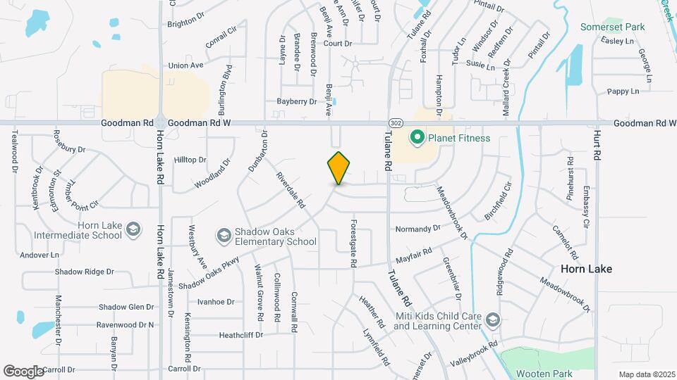 3434 Laurelwood Dr Map and Location Details