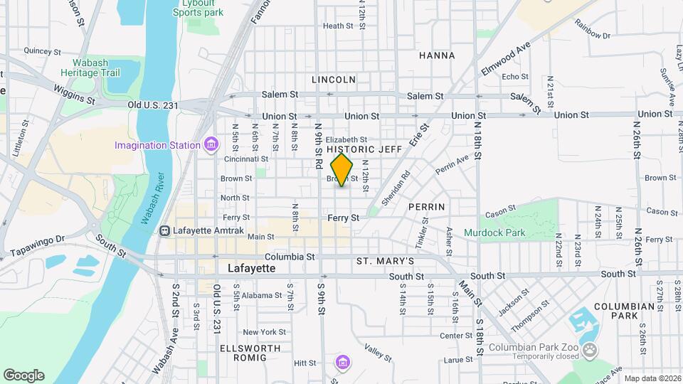 1008 North St Map and Location Details