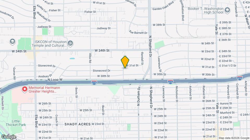 3014 Attridge Rd Map and Location Details