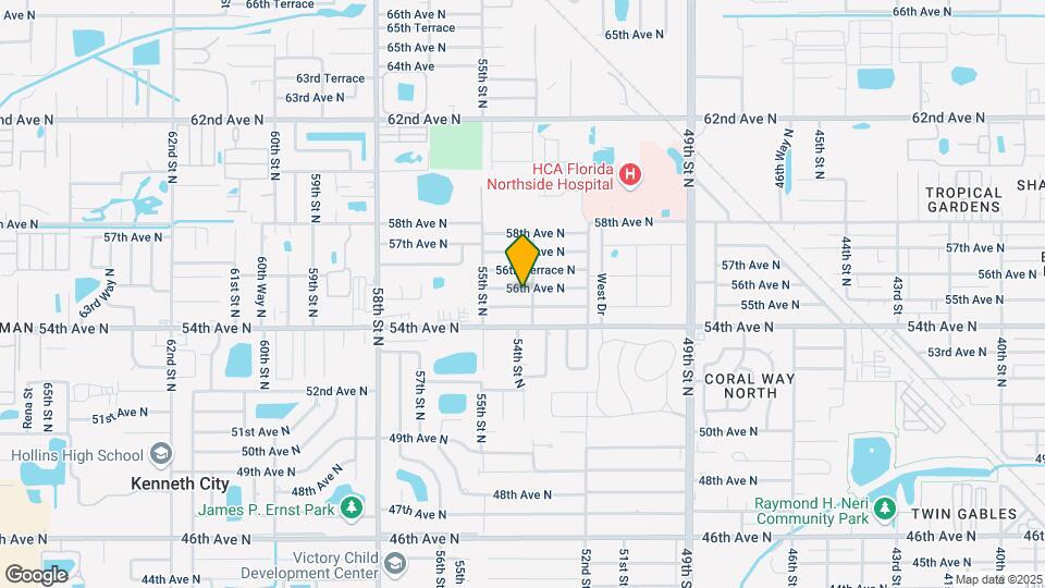 5384 56th Ave N Map and Location Details