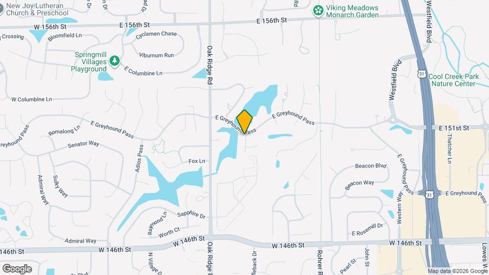 15022 Shoreway E Dr Map and Location Details