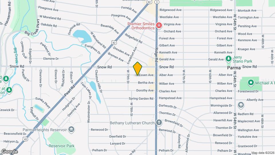 7703 Essen Ave Map and Location Details