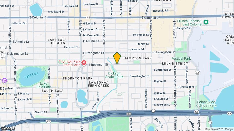 1810 E Robinson St, Unit 1812 Map and Location Details