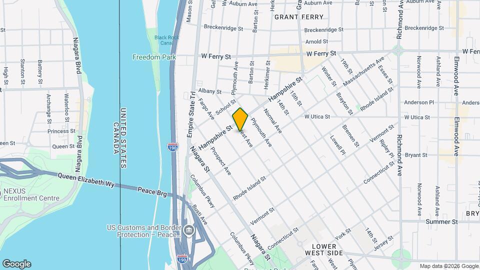 716 West Ave Map and Location Details