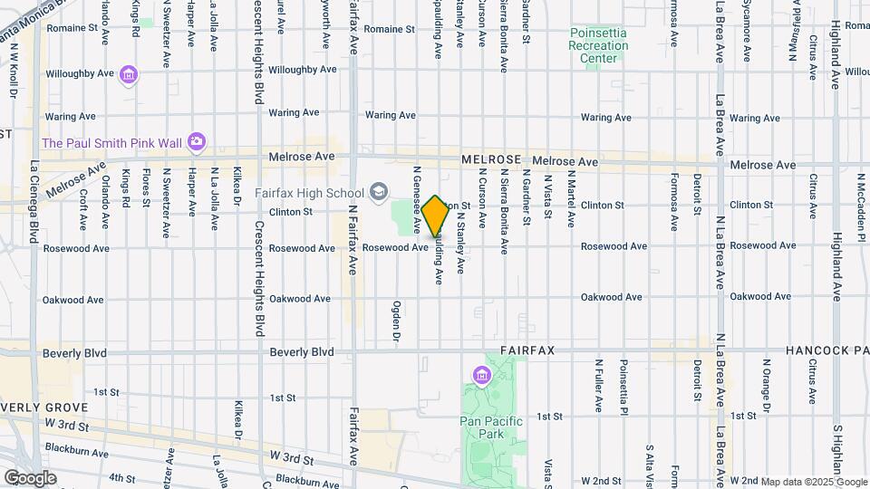 501 N Spaulding Ave Mapa y Detalles de la Ubicación
