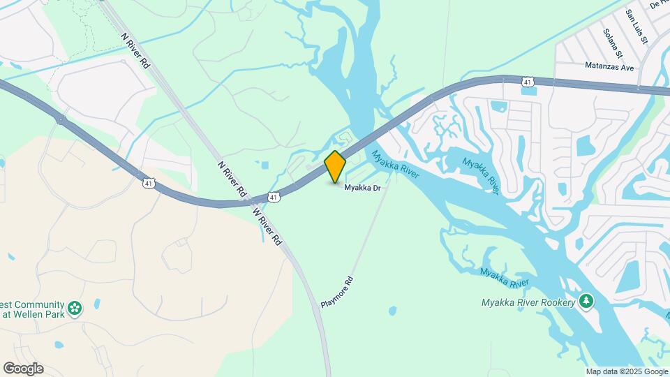 116 Myakka Dr Map and Location Details