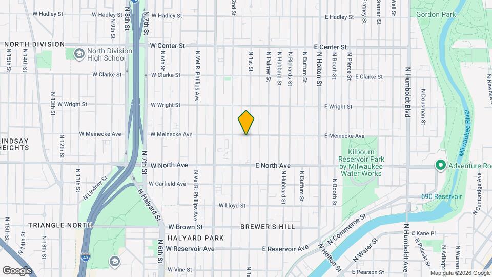 101 W Meinecke Ave, Unit 105 Map and Location Details