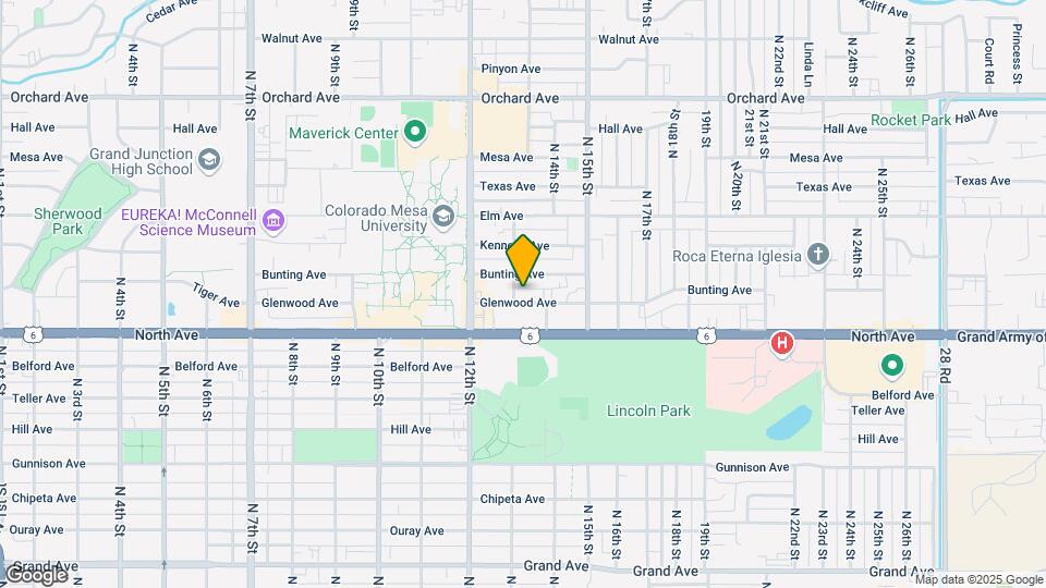 1302 Glenwood Ave Map and Location Details