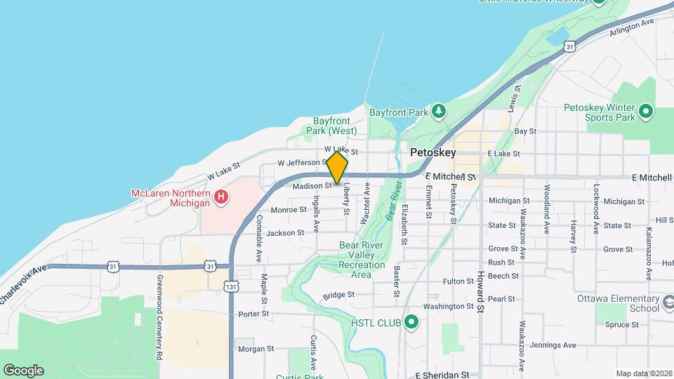 311 1/2 Madison St Map and Location Details