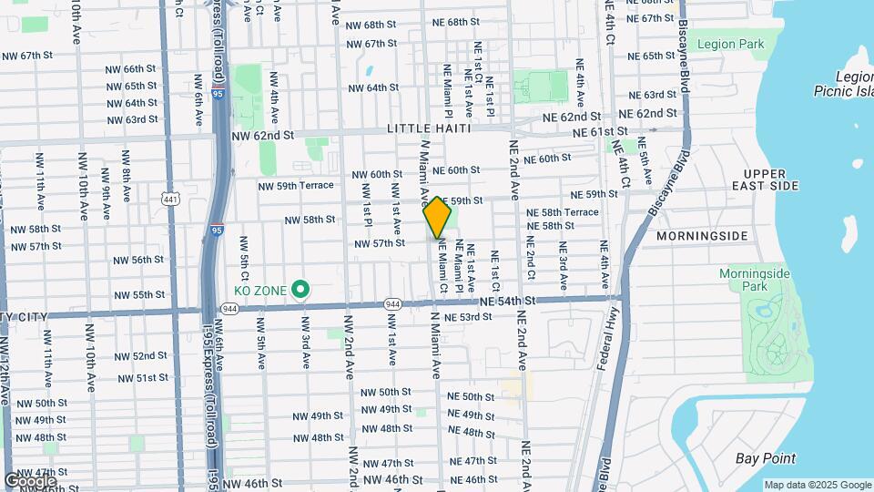 5650 NE Miami Ct Mapa y Detalles de la Ubicación