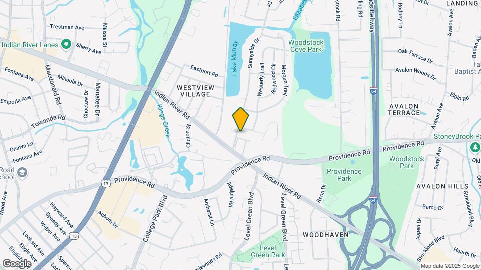 6124 Lexington Ct Map and Location Details