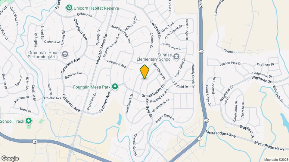 7415 Silverdale St Map and Location Details