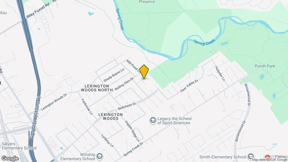 25538 Sugar Valley Ln Map and Location Details