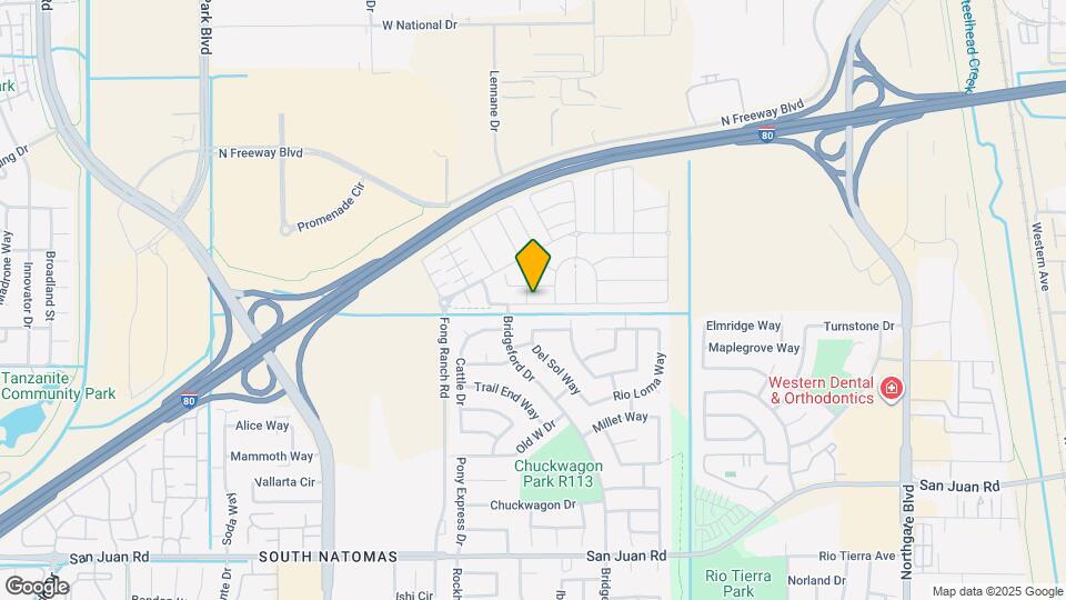 3710 Roseparke Way Map and Location Details