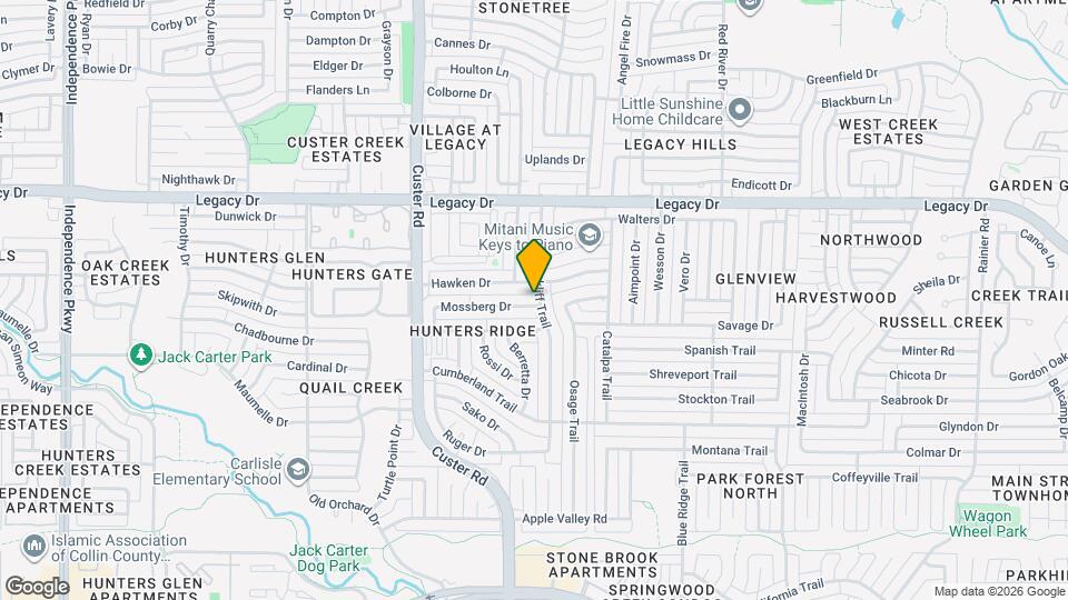 2001 Mossberg Dr Map and Location Details
