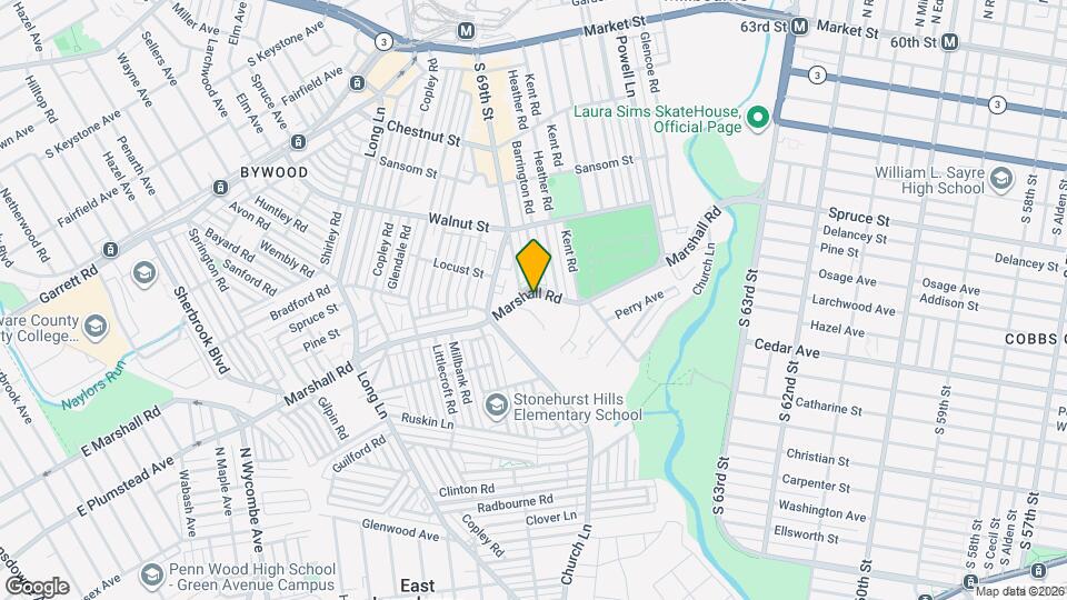 6850 Marshall Rd Map and Location Details