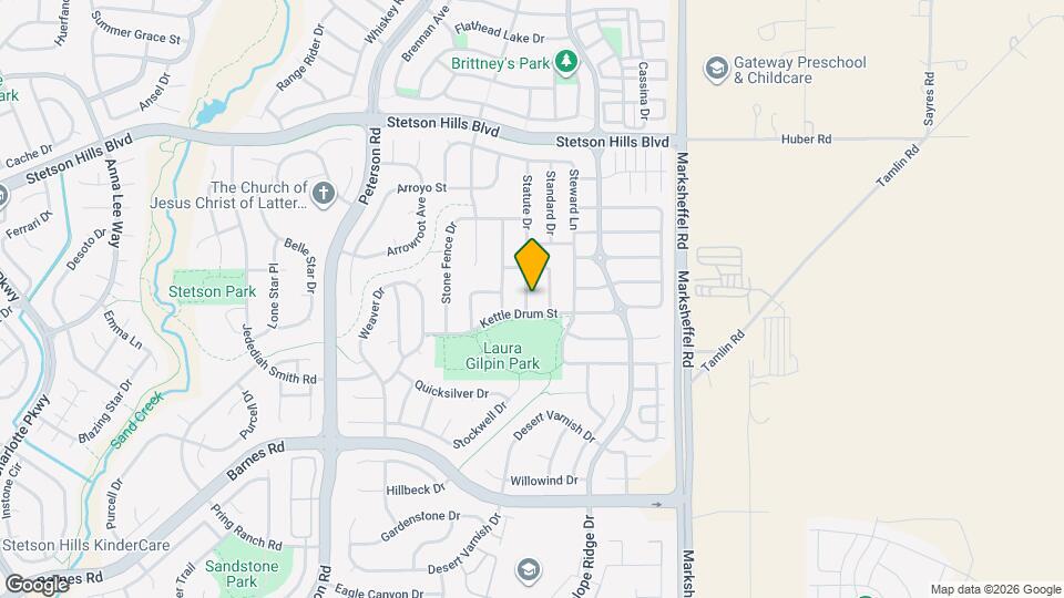 5229 Sternward Way Map and Location Details