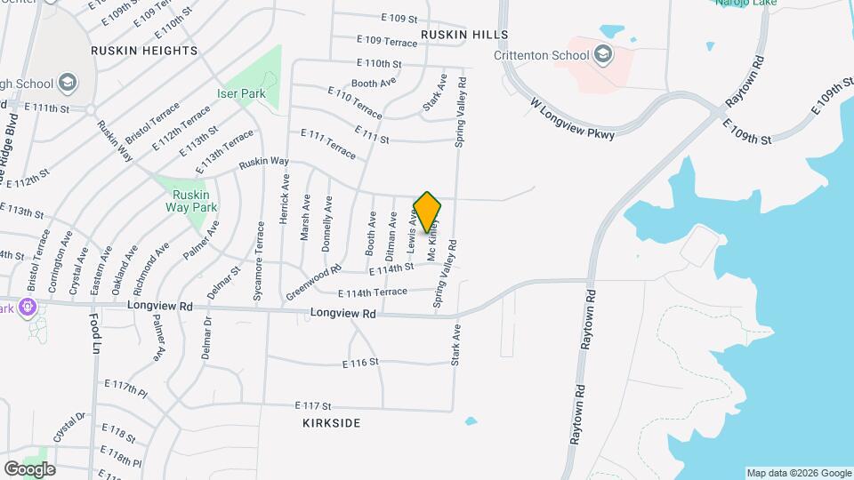 11308 Mc Kinley Ave Mapa y Detalles de la Ubicación