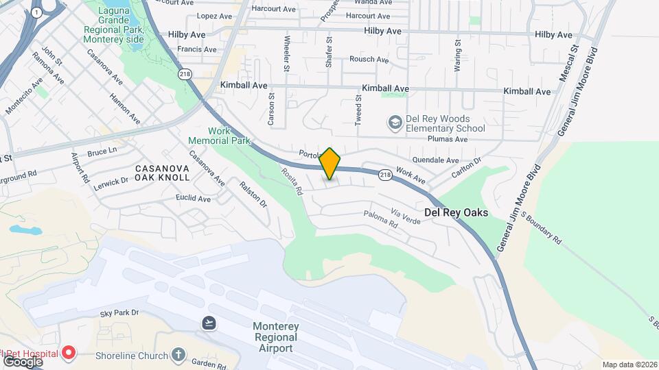 831 Avalon Pl Map and Location Details