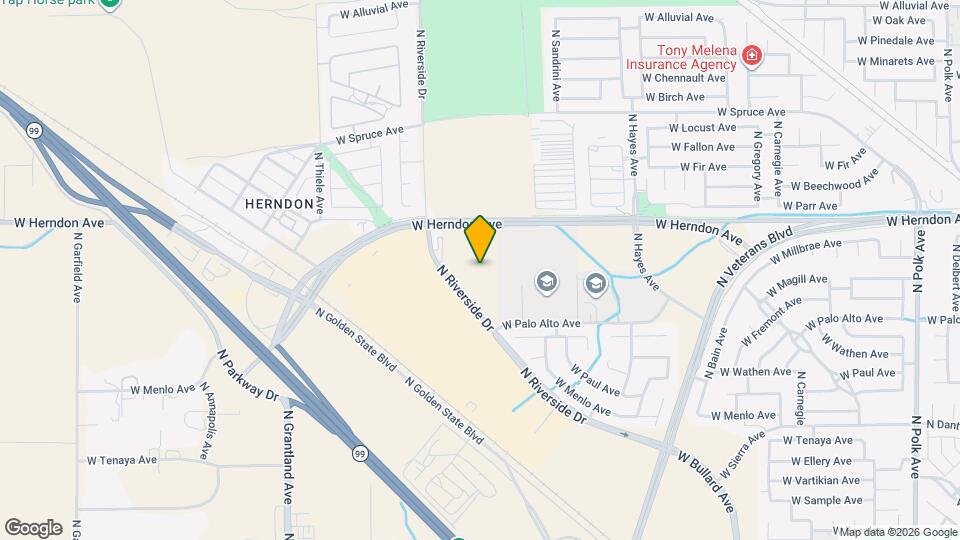6605 N Riverside Dr Map and Location Details