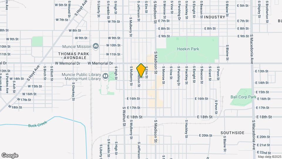 306 E 14th St Map and Location Details