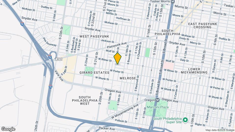 1844 Gladstone St Map and Location Details