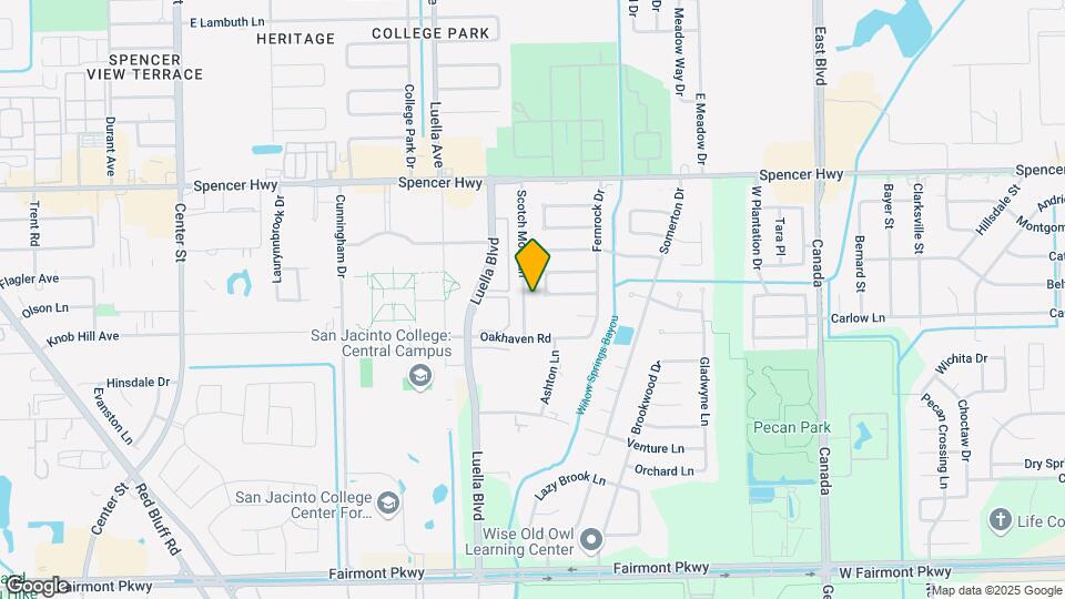 3321 Scotch Moss Ln Map and Location Details