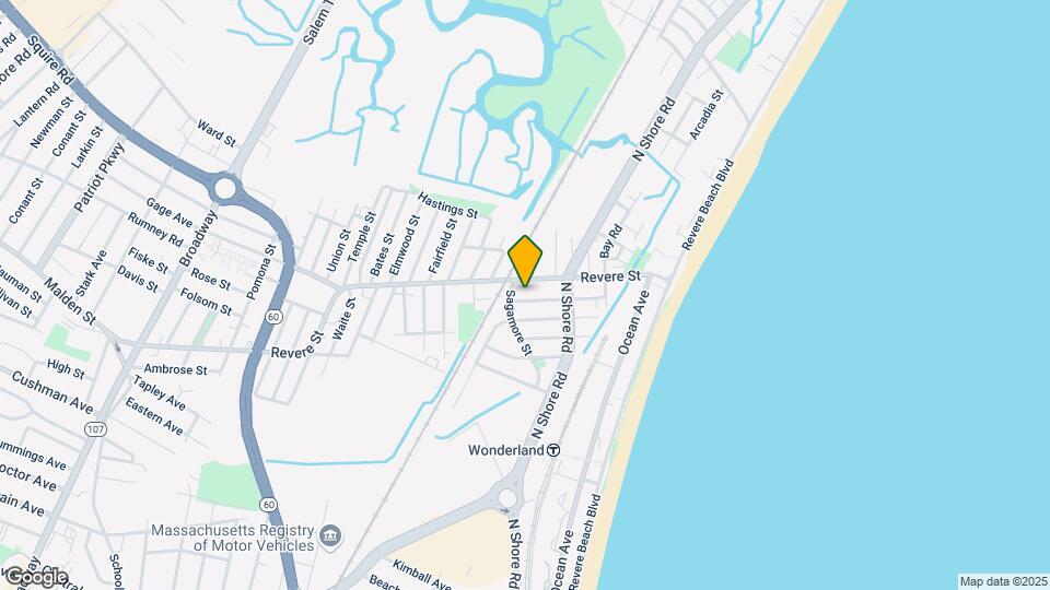 81 Beachland Ave, Unit 1 Map and Location Details