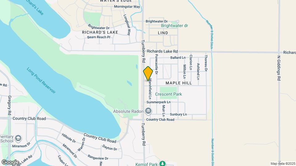 2457 Marshfield Ln Map and Location Details