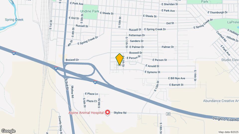 1817 S 10th St Map and Location Details