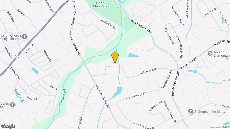 48 Burnt Creek Ct SW Map and Location Details