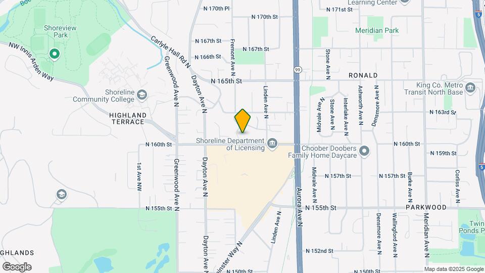 700 N 160th St Map and Location Details